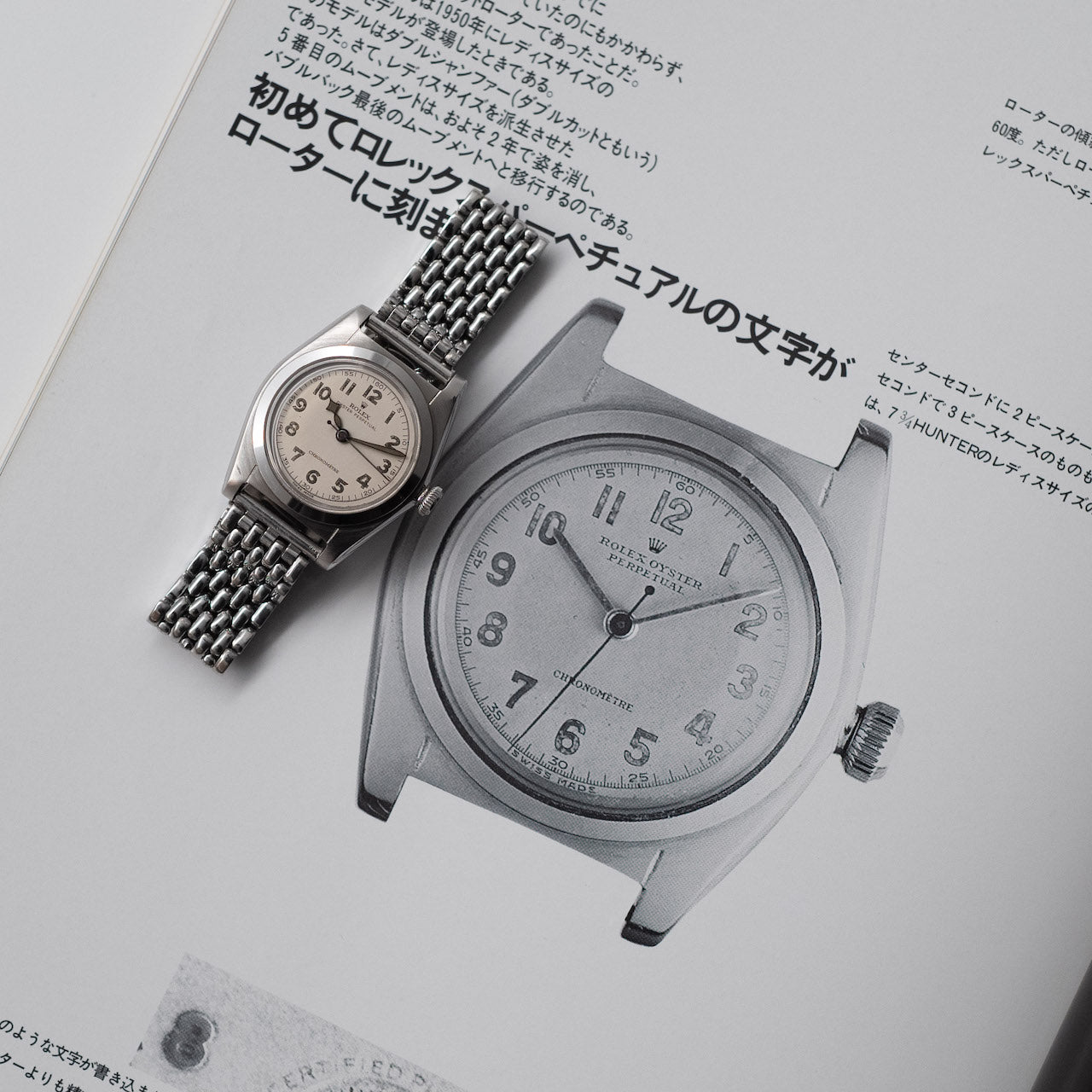 ロレックス/バブルバック/ダイヤモンドハンド/ROLEX Bubble back Ref.2940 Diamond hand 1945-46y