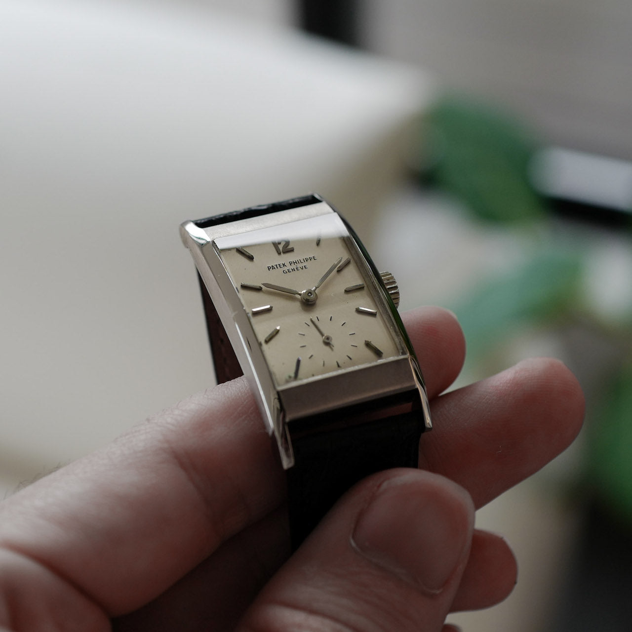 パテック・フィリップ/アワーグラス/18Kホワイトゴールド/PATEK PHILIPPE Ref.2461 "HOUR GLASS" 18KWG With Archive