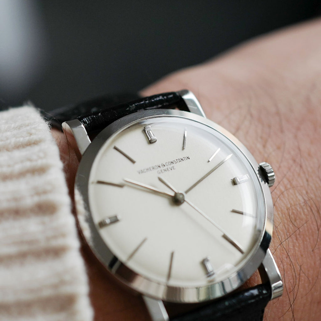 ヴァシュロン・コンスタンタン/ラウンド手巻き/プラチナケース/ダイヤモンドインデックス/VACHERON CONSTANTIN Ref.4824 Platinum 1950s