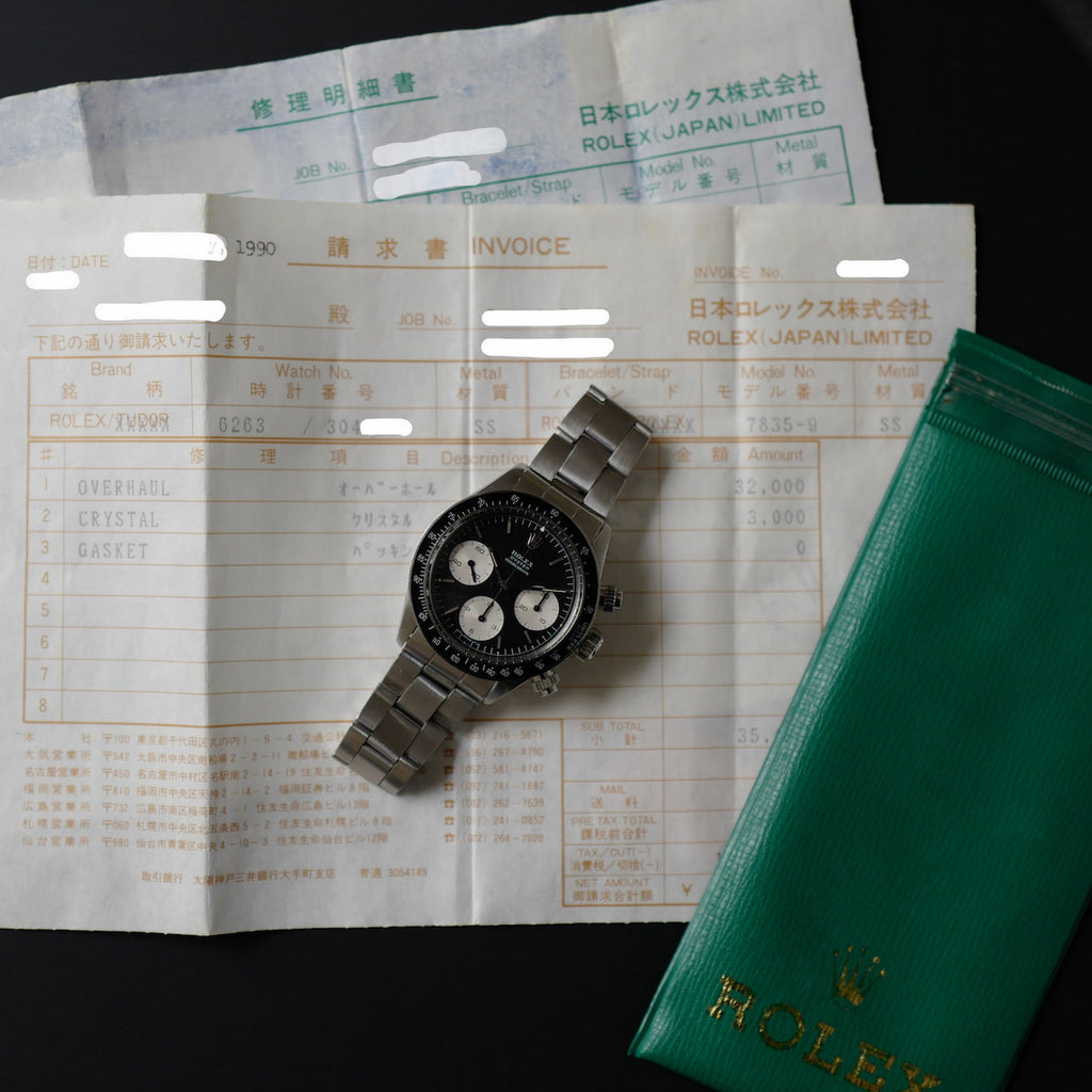 ロレックス/デイトナ/ナロー・シグマ/マーク１ベゼル/ビッグアイ/ROLEX DAYTONA Ref.6263 "Narrow Sigma Dial" Mk1 Bezel / Big Eye 1972y