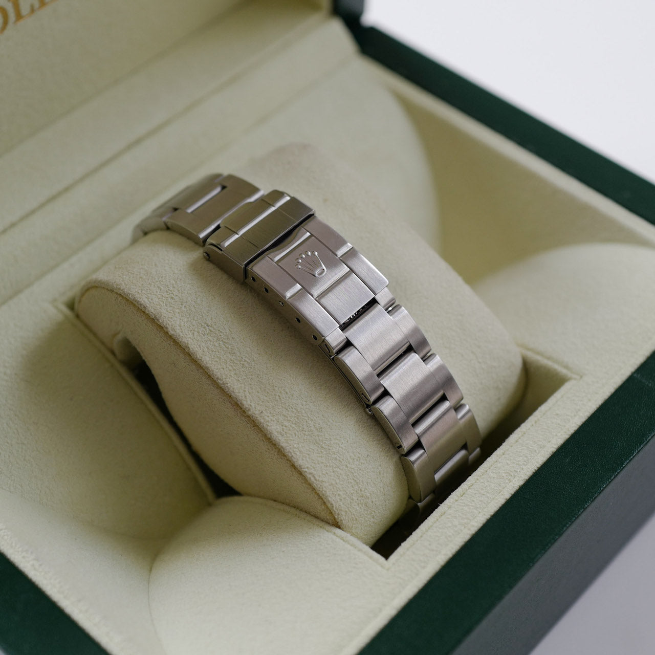 ロレックス/エクスプローラー1/ブラックアウトダイヤル/未研磨フルセット/ROLEX EXPLORER1 Ref.114270V "Black Out" 2009y FULL SET MINT