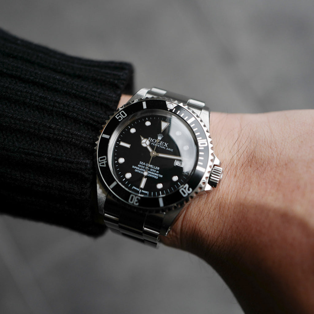 ロレックス/シードゥエラー/スーパードーム風防/国際保証書付き/ROLEX SEA-DWELLER Ref.16600 "SUPER DOME" with Paper