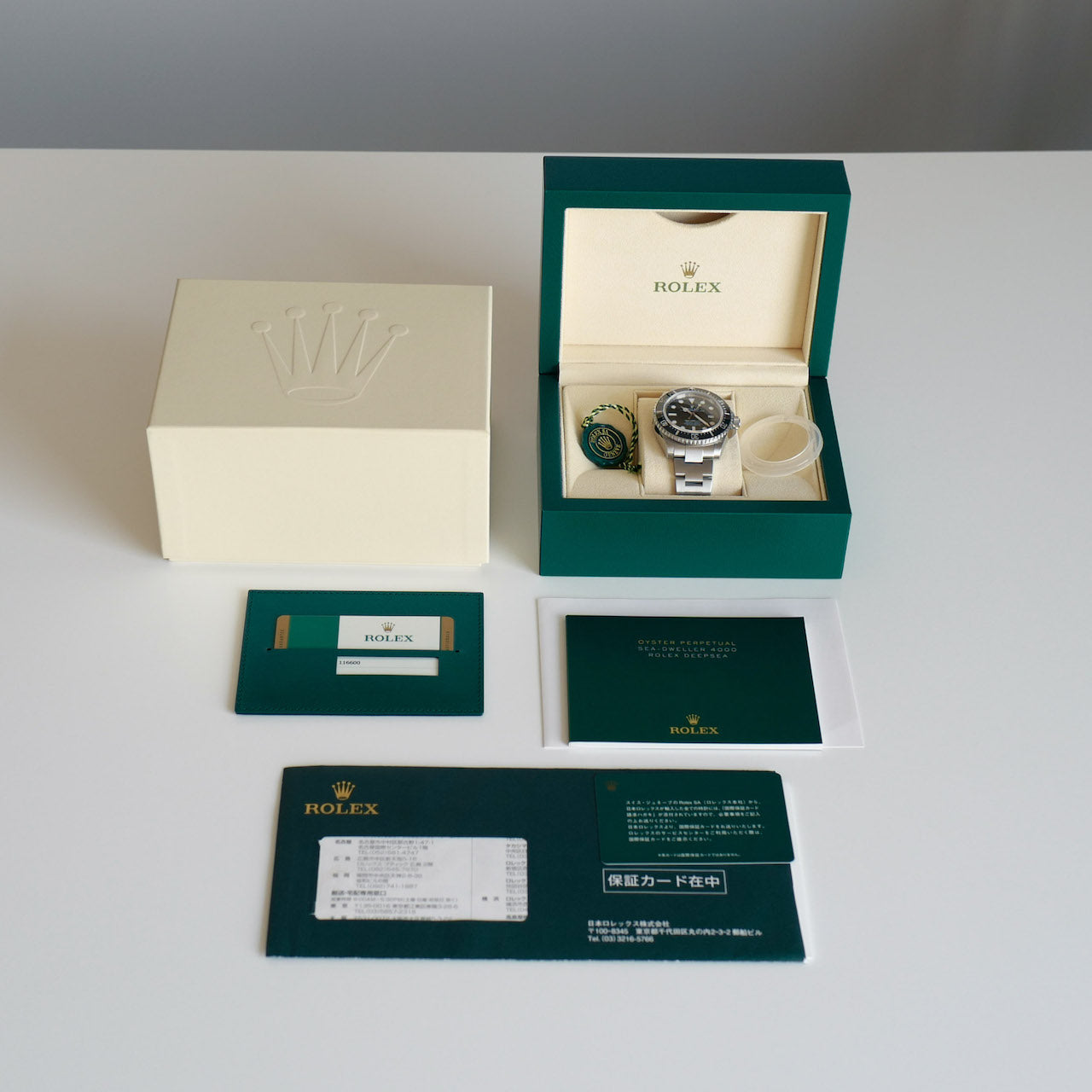ロレックス/シードゥエラー4000/国内正規フルセット/未使用(デッド)/ROLEX SEA-DWELLER 4000 Ref.116600 Full Set Dead Stock