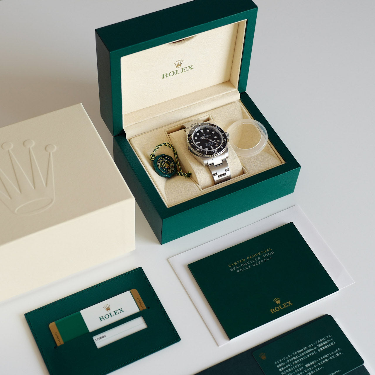 ロレックス/シードゥエラー4000/国内正規フルセット/未使用(デッド)/ROLEX SEA-DWELLER 4000 Ref.116600 Full Set Dead Stock
