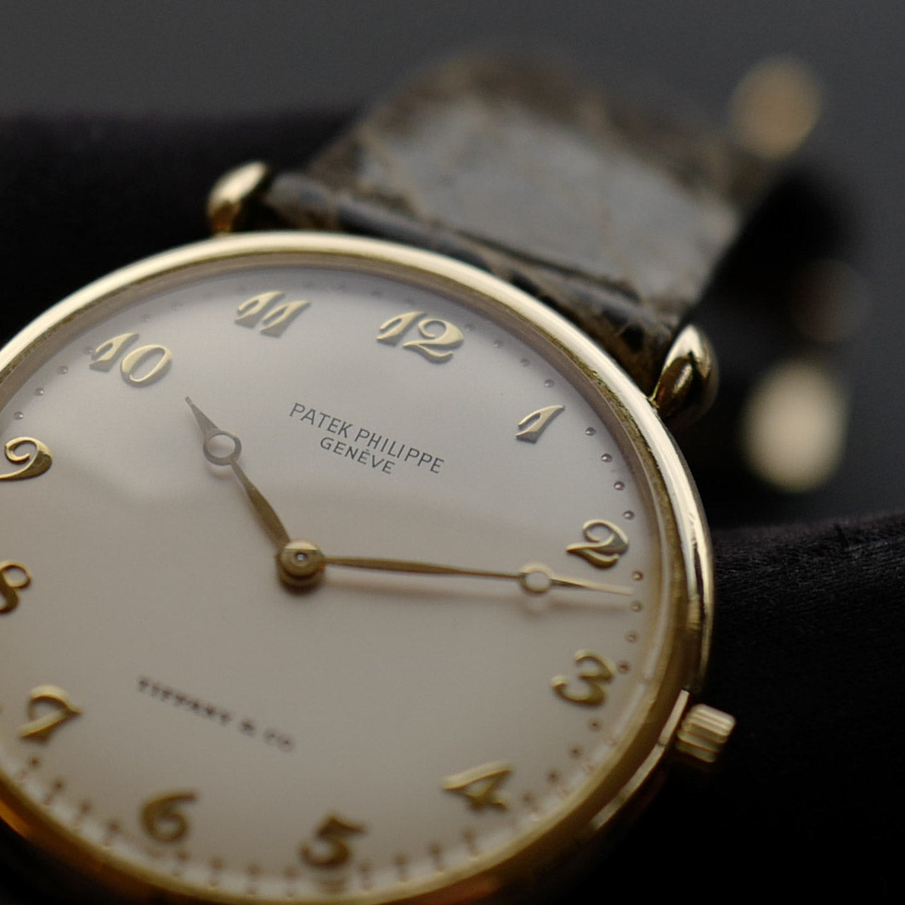 パテックフィリップ/ティファニーダブルネーム/18KYG/ブレゲ針・数字/PATEK PHILIPPE  Ref.3820J "Tiffany & Co." 18KYG Breguet Numerals with Archive