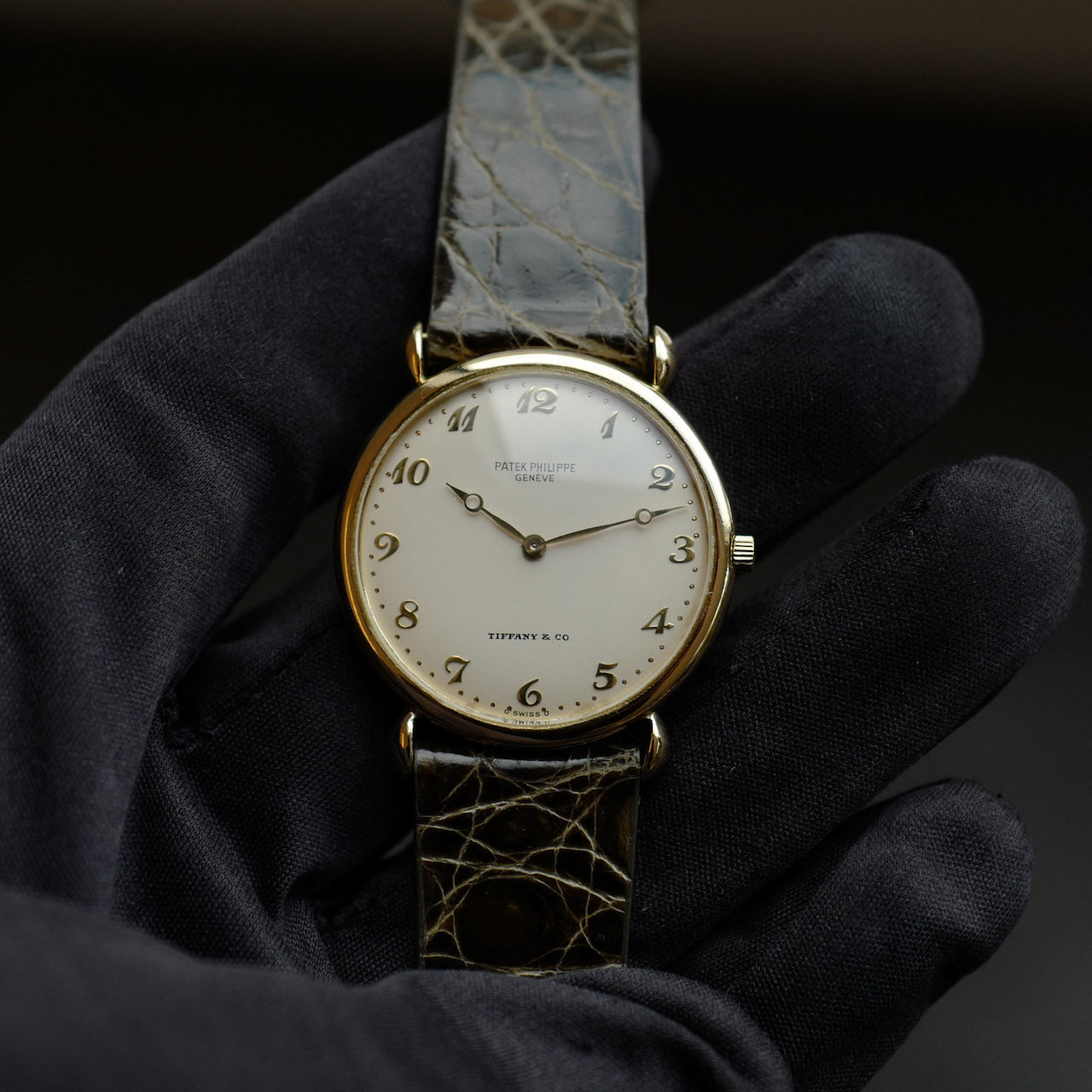 パテックフィリップ/ティファニーダブルネーム/18KYG/ブレゲ針・数字/PATEK PHILIPPE  Ref.3820J "Tiffany & Co." 18KYG Breguet Numerals with Archive