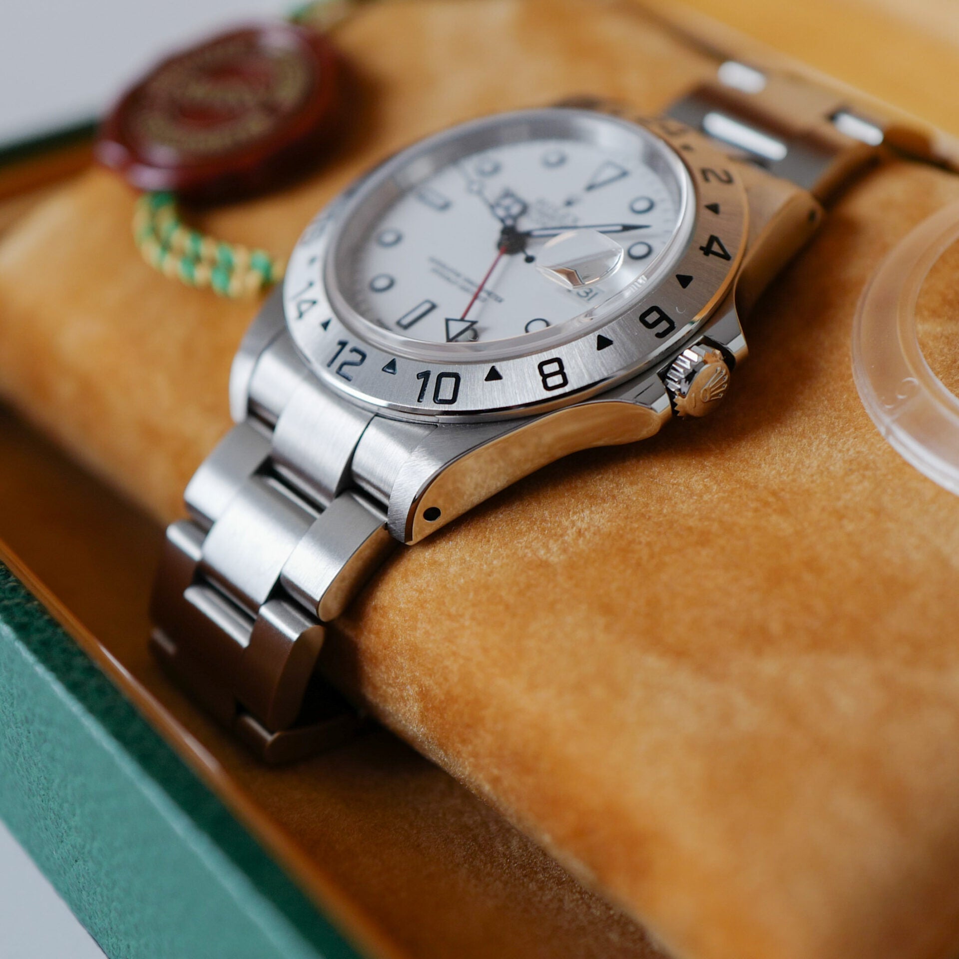ロレックス/エクスプローラー 2/白文字盤/国内保証書付きフルセット/ROLEX EXPLORER 2 Ref.16570K "Polar" White Dial 2002 Full Set