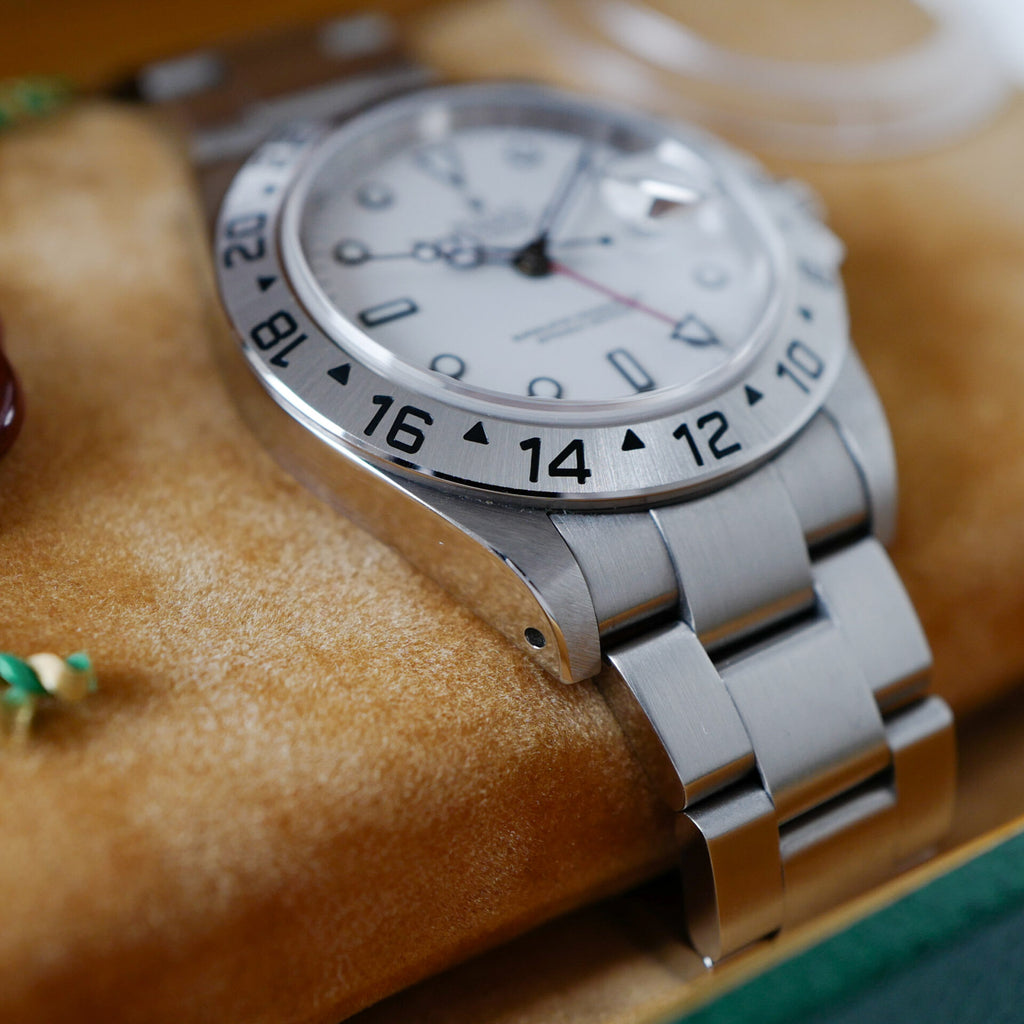 ロレックス/エクスプローラー 2/白文字盤/国内保証書付きフルセット/ROLEX EXPLORER 2 Ref.16570K "Polar" White Dial 2002 Full Set