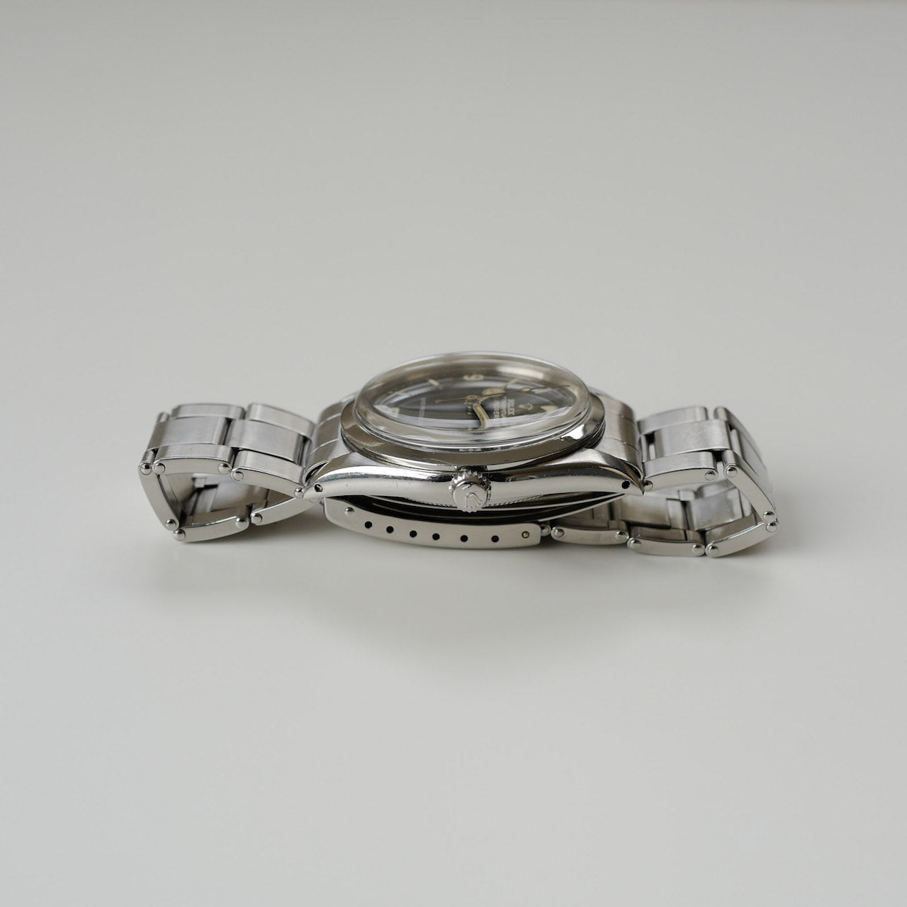 ロレックス/エクスプローラー1 /グロッシーミニッツミラー/6ドット/ROLEX EXPLORER 1 Ref.5504 "Gilt Dial, 6 Dot" 1959y