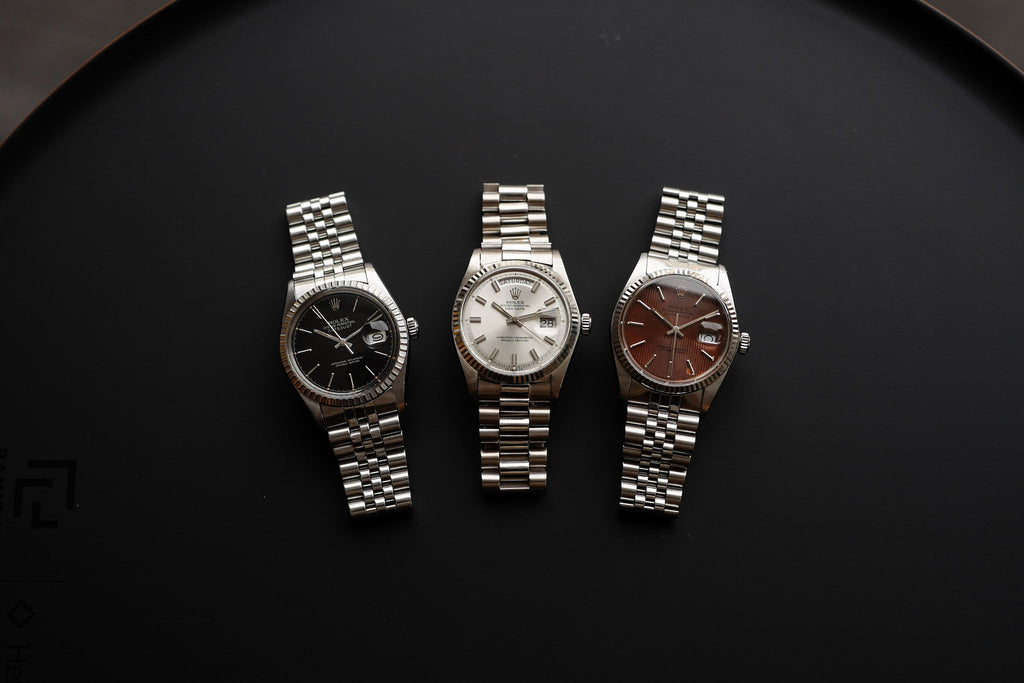 ロレックス/デイデイト/ワイドボーイ/18Kホワイトゴールド/ROLEX DAY-DATE "Wide Boy" 18KWG Ref.1803/9 1973y