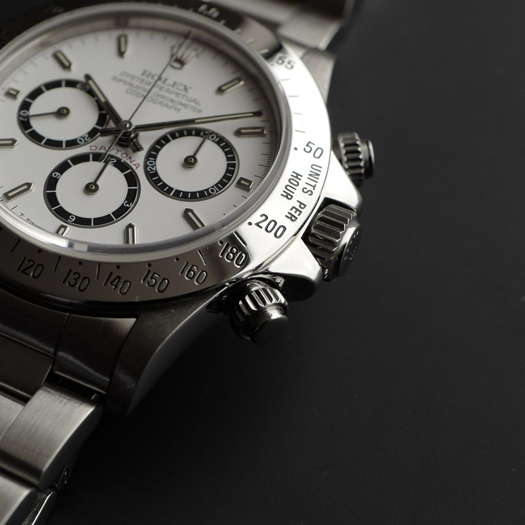 ロレックス/ゼニスデイトナ/Mk2,4ライン/OH証明書/ROLEX ZENITH DAYTONA Ref.16520L "4 Line Dial" 200タキ 1989y