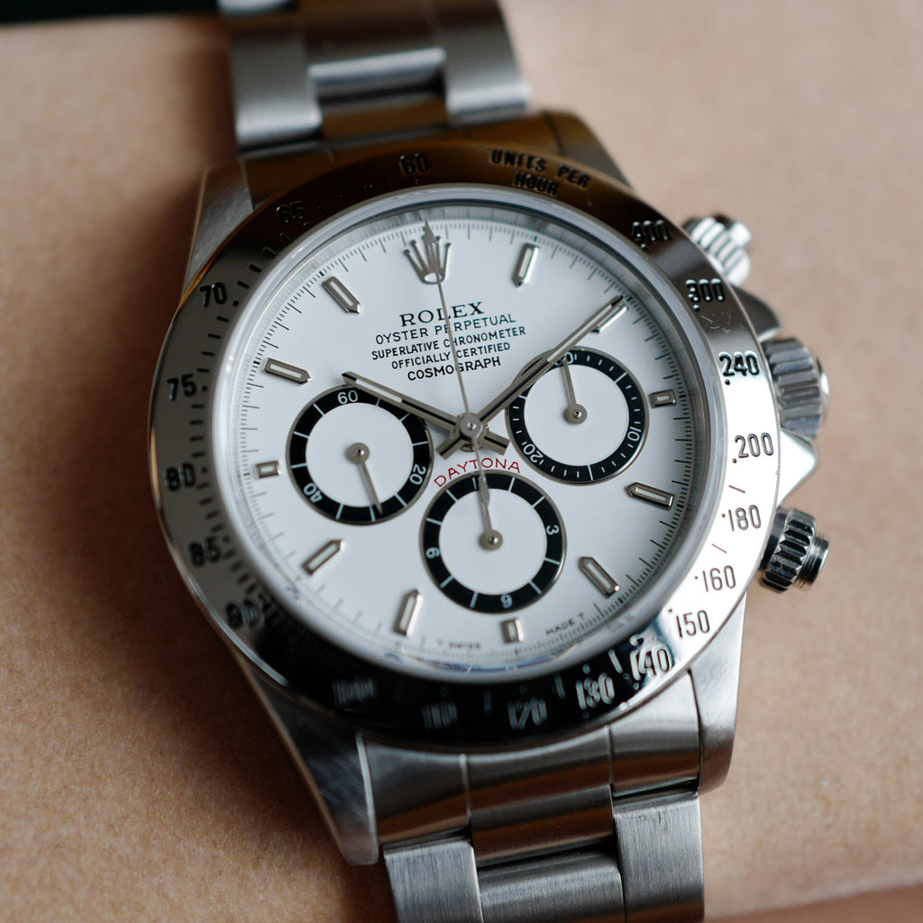 ロレックスデイトナ16520/X番/逆6シングルバックル/OH証明書/ROLEX DAYTONA Ref.16520 X Mk3 Dial Invert 6 1991y