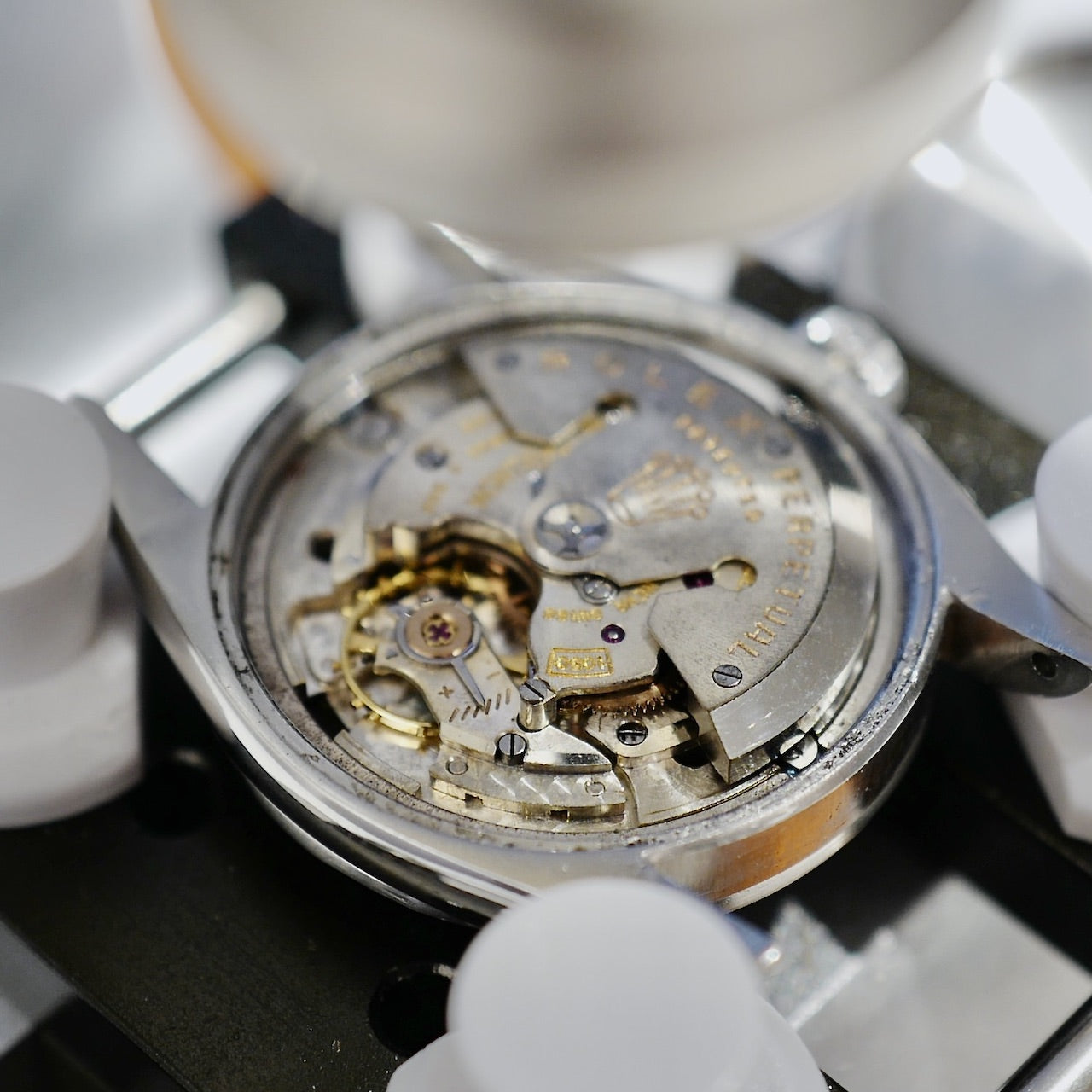 ロレックス/エクスプローラー1グロッシーダイヤル6610/ミニッツサークル/ROLEX EXPLORER 1 Ref.6610 "Gilt Dial" 1957y