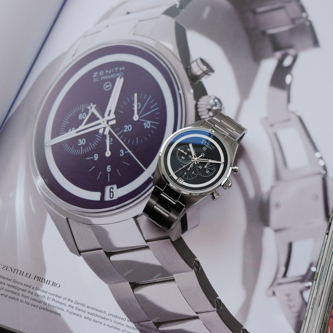 バンフォード×フラグメント/ゼニス・エル・プリメロ/フルセット/BAMFORD x FRAGMENT  ZENITH El Primero limited edition 2018y