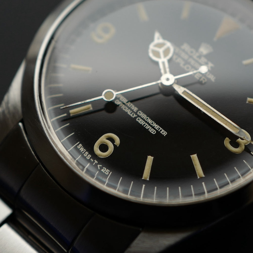 ロレックス/エクスプローラー1/1016ミラーダイヤル/タイプ6/ROLEX EXPLORER1 Ref.1016 "GILT DIAL" Mk6 1966y