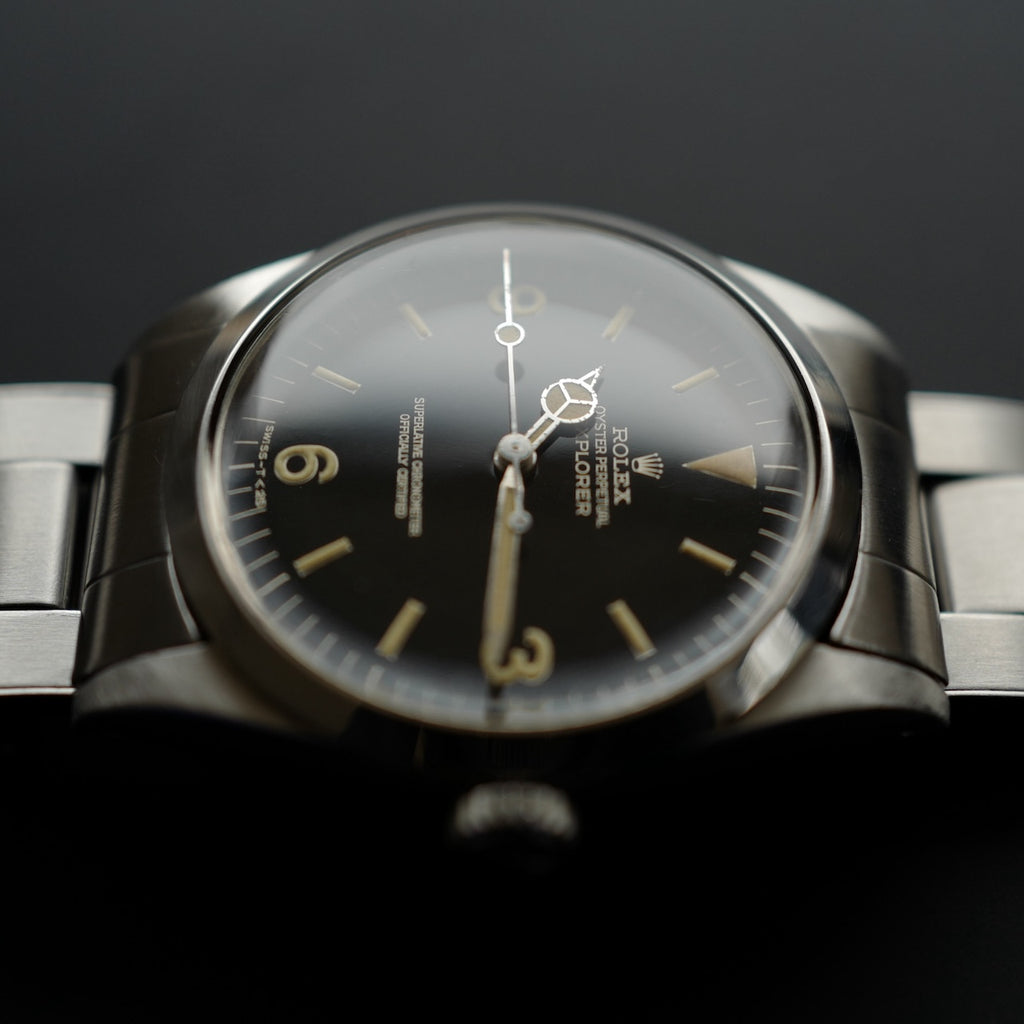 ロレックス/エクスプローラー1/1016ミラーダイヤル/タイプ6/ROLEX EXPLORER1 Ref.1016 "GILT DIAL" Mk6 1966y