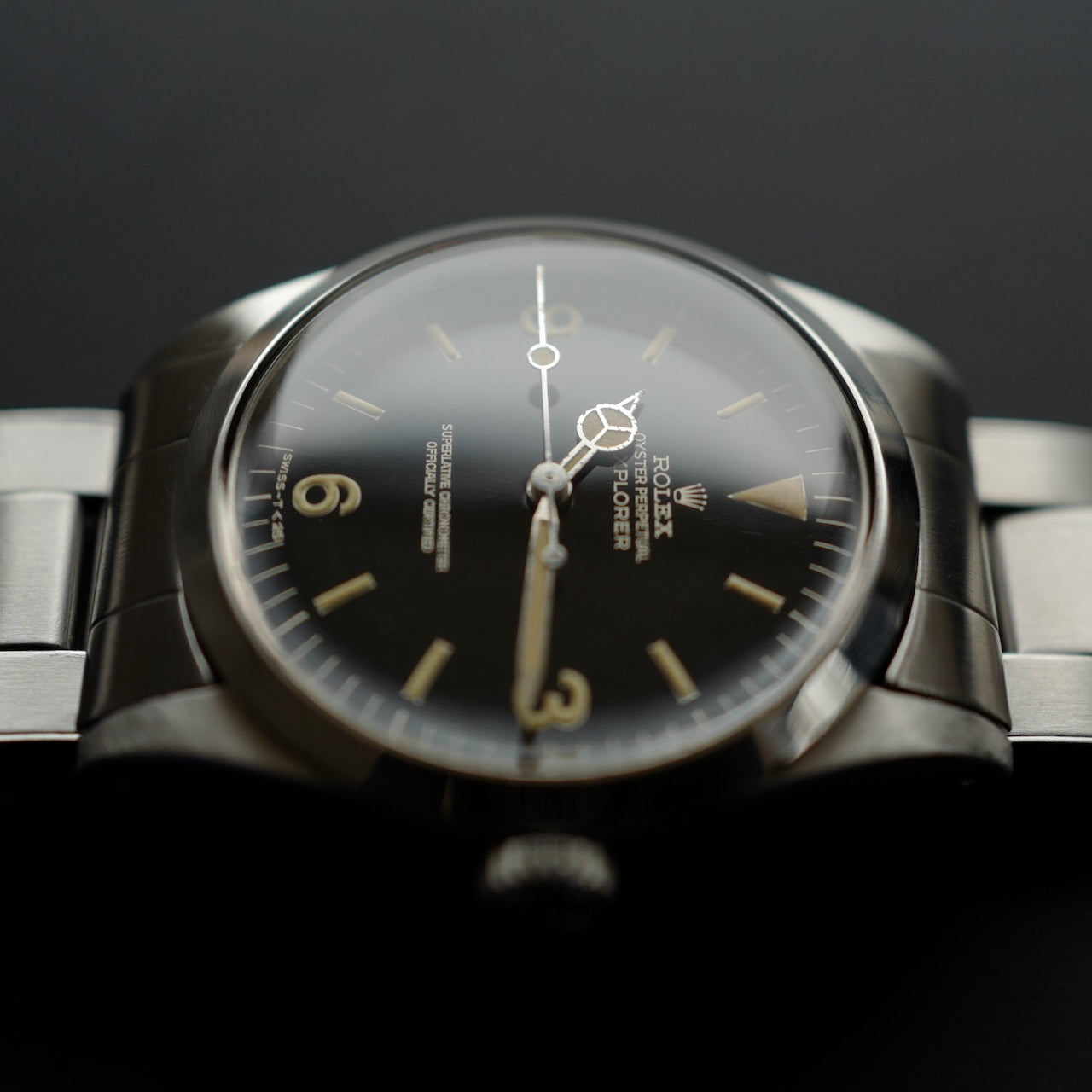 ロレックス/エクスプローラー1/1016ミラーダイヤル/タイプ6/ROLEX EXPLORER1 Ref.1016 "GILT DIAL" Mk6 1966y