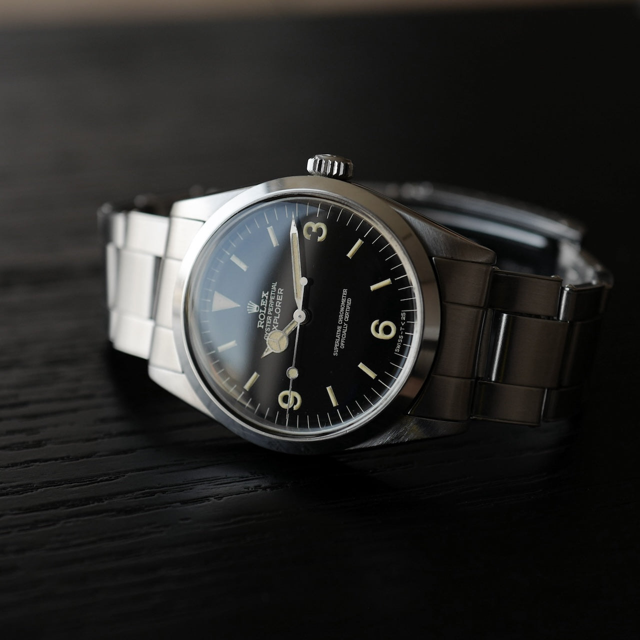 ロレックス/エクスプローラー1/1016ミラーダイヤル/タイプ6/ROLEX EXPLORER1 Ref.1016 "GILT DIAL" Mk6 1966y