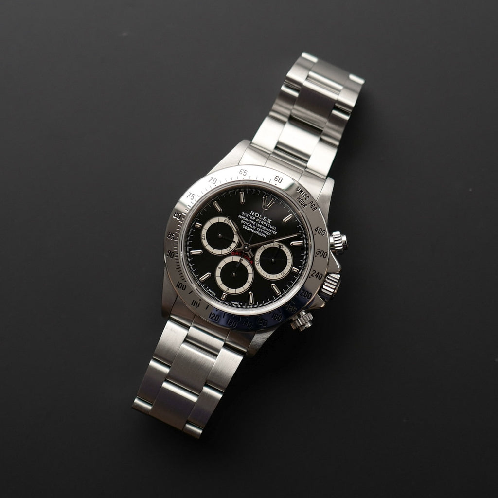 ロレックス/エルプリメロ/デイトナ16520 S番/逆6 シングルバックル/ROLEX DAYTONA ZENITH Ref.16520S “Invert 6 / Single Buckle” 1993y Full Set
