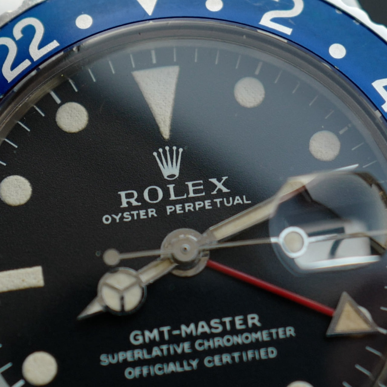 ロレックス/GMTマスター/1675/ロングEマーク1/ROLEX GMT-MASTER Ref.1675 "Long-E"Mark1 / 1970y
