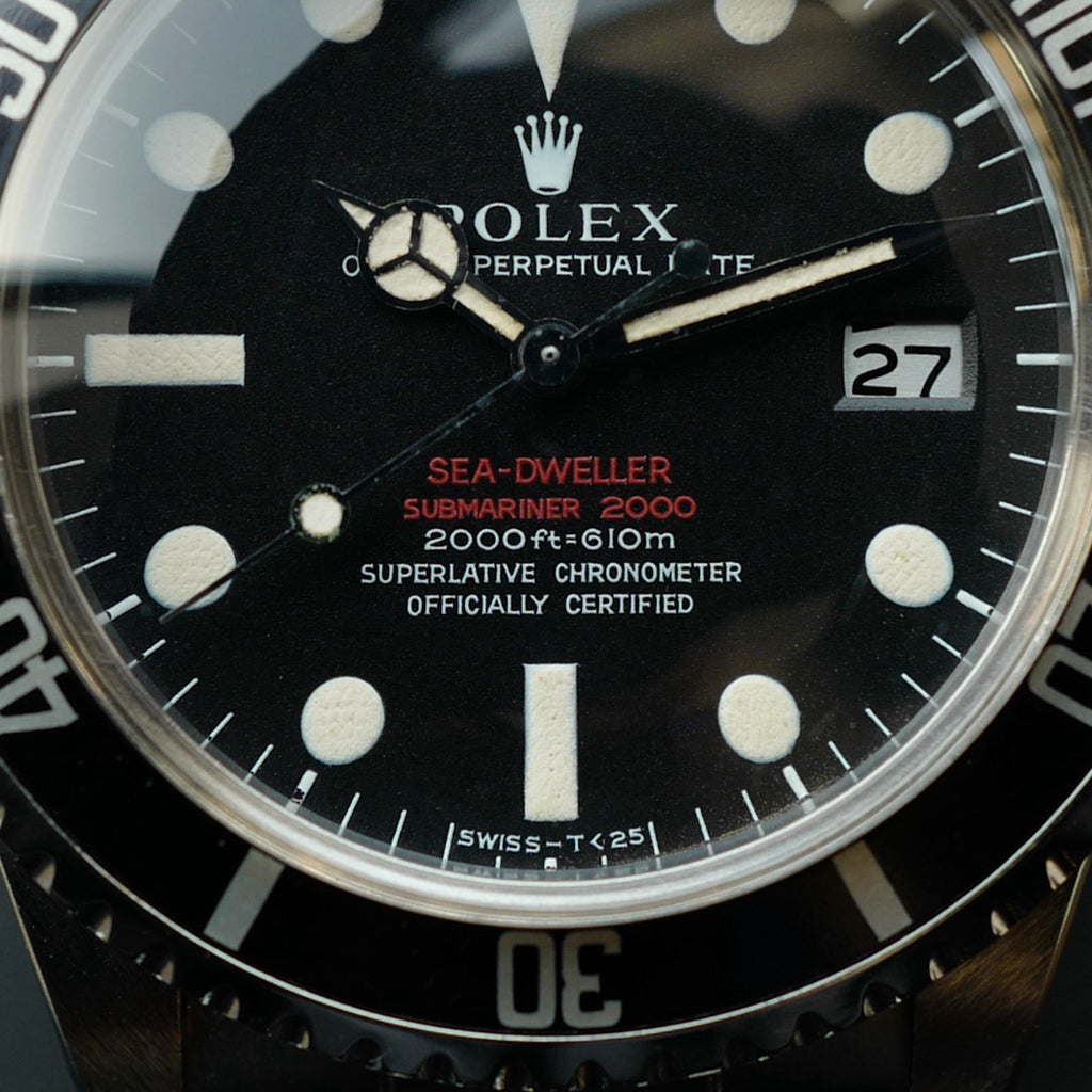 ロレックス/シードゥエラー/1655/ダブルレッド/マーク2ダイヤル/ROLEX SEA-DWELLER Ref.1665 "Double Red" Mk2 Dial