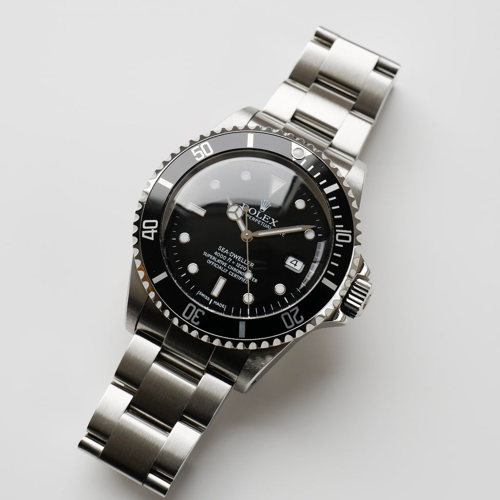 ロレックス/シードゥエラー/16600P番/オリジナルドーム風防/国内正規フルセット/ROLEX SEA-DWELLER Ref.16600 P "DOME" 2000y Full Set