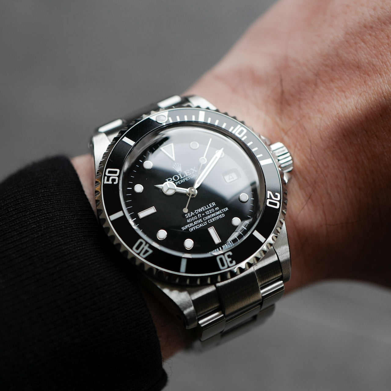 ロレックス/シードゥエラー/16600P番/オリジナルドーム風防/国内正規フルセット/ROLEX SEA-DWELLER Ref.16600 P "DOME" 2000y Full Set