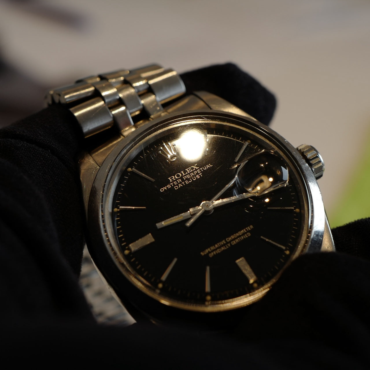 ロレックス/デイトジャスト/Ref.1600/ミラーダイヤル/ROLEX DATE-JUST Ref.1600 "GILT Dial" 1966y