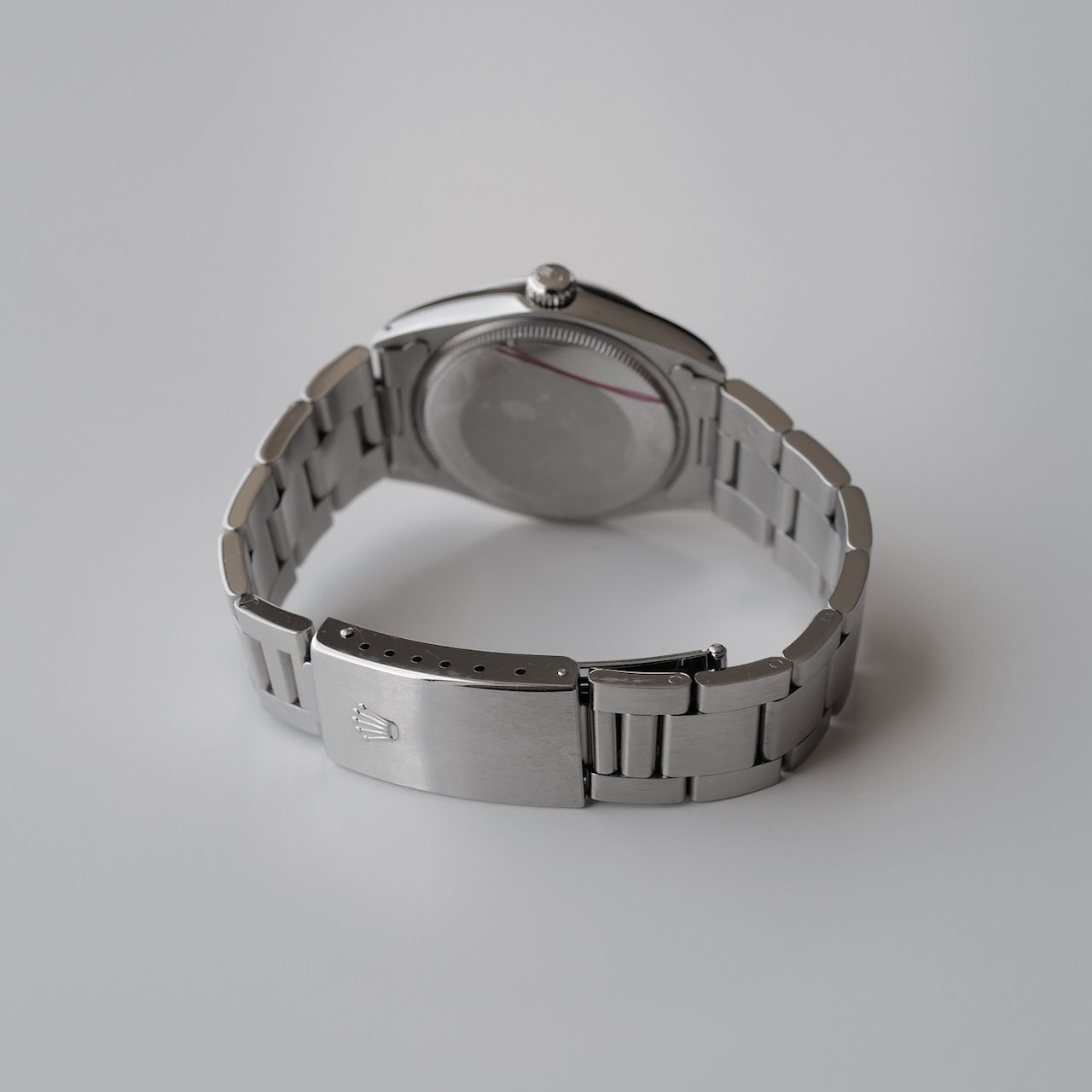 ロレックス/エアキング5500ドミノピザR番/Wネーム/ROLEX AIR-KING Ref.5500 R "DOMINO'S" Silver Dial 1988y