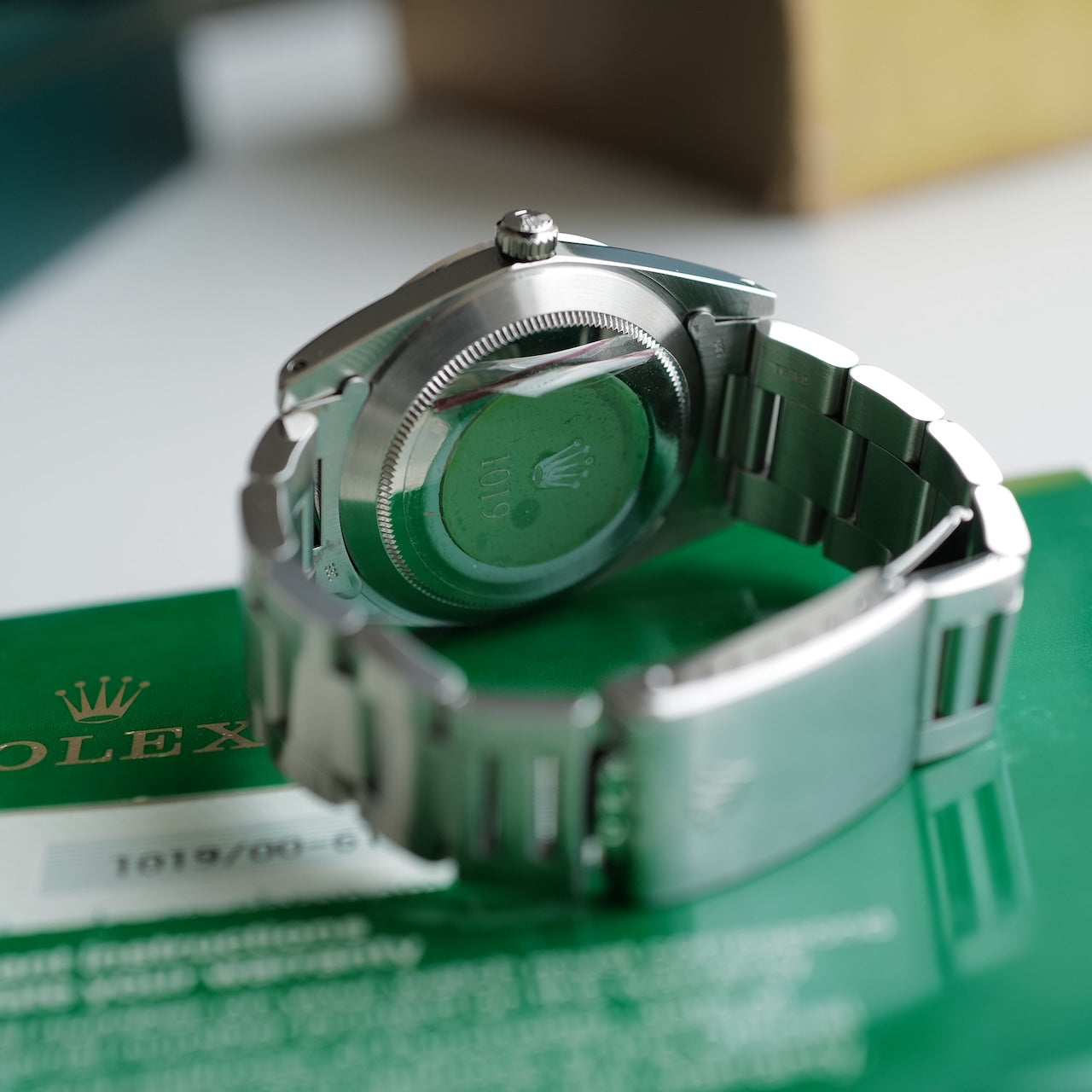 ロレックス/ミルガウス1019/後期モデル/カナダギャラ/ROLEX MILGAUSS Ref.1019 "Silver Dial" 1980y CANADA Guarantee