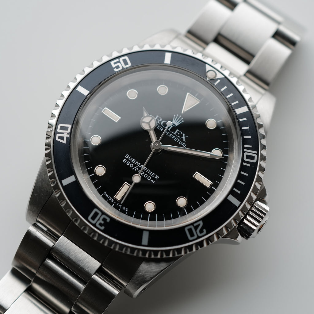 ロレックス/サブマリーナ5513/L番/フチあり/ROLEX SUBMARINER Ref.5513 L 1989y