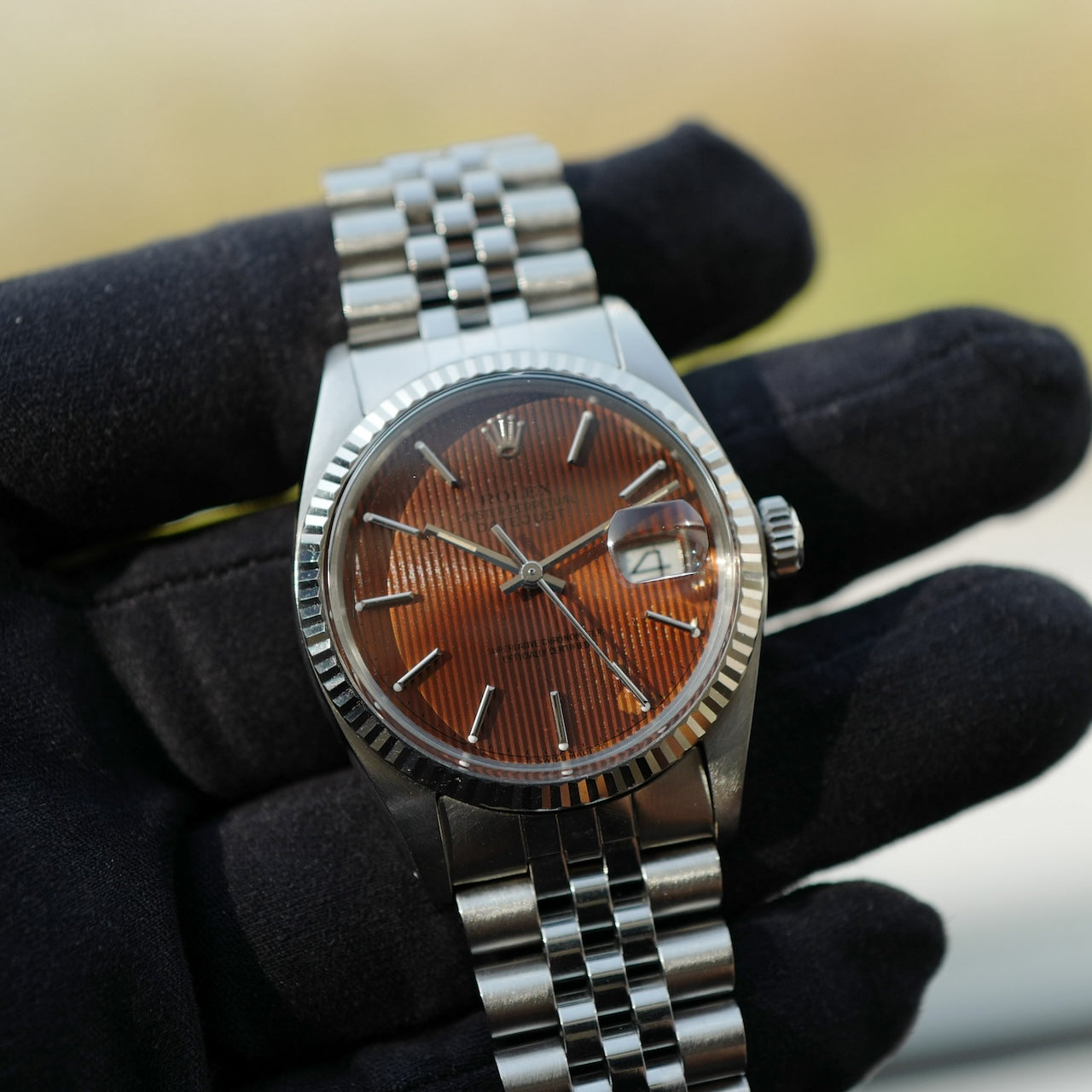ロレックス/デイトジャスト/トロピカル/タペストリーダイヤル/ROLEX DATE-JUST Ref.16014 “Tropical” Tapestry Dial 1985y