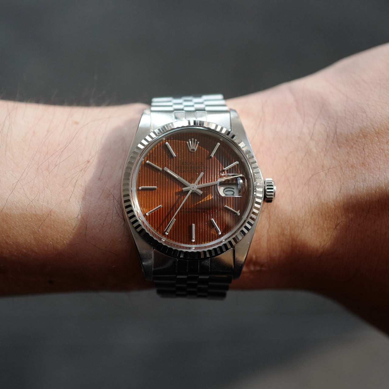 ロレックス/デイトジャスト/トロピカル/タペストリーダイヤル/ROLEX DATE-JUST Ref.16014 “Tropical” Tapestry Dial 1985y