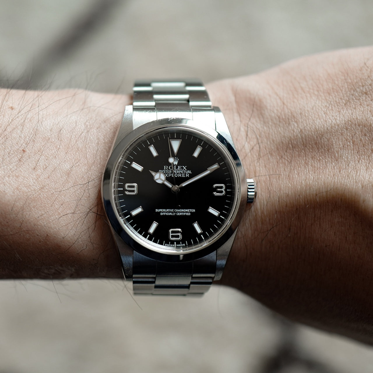 ロレックス/エクスプローラー１/14270マーク4/A番1999年/保証書/ROLEX EXPLORER 1 MK.4 Ref.14270 A 1999y with Paper