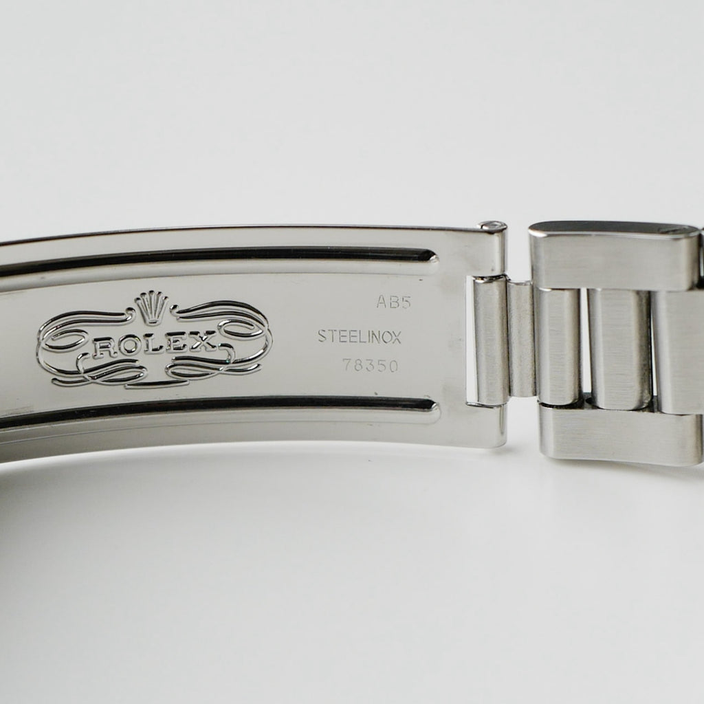 ロレックス/オイスターパーペチュアルデイト15200/飛びアラビアダイヤル/P番2000年/フルセット/ROLEX OYSTER PERPETUAL DATE Ref.15200 "Blue Arabic Dial" P 2000y Full Set
