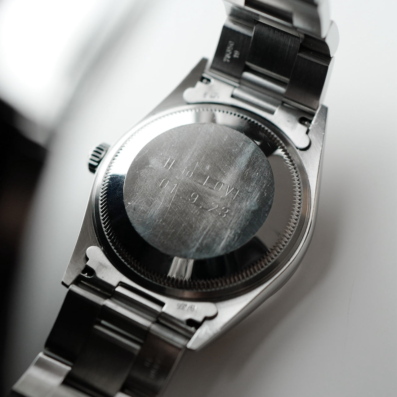 ロレックス/オイスターパーペチュアルデイト15200/飛びアラビアダイヤル/P番2000年/フルセット/ROLEX OYSTER PERPETUAL DATE Ref.15200 "Blue Arabic Dial" P 2000y Full Set