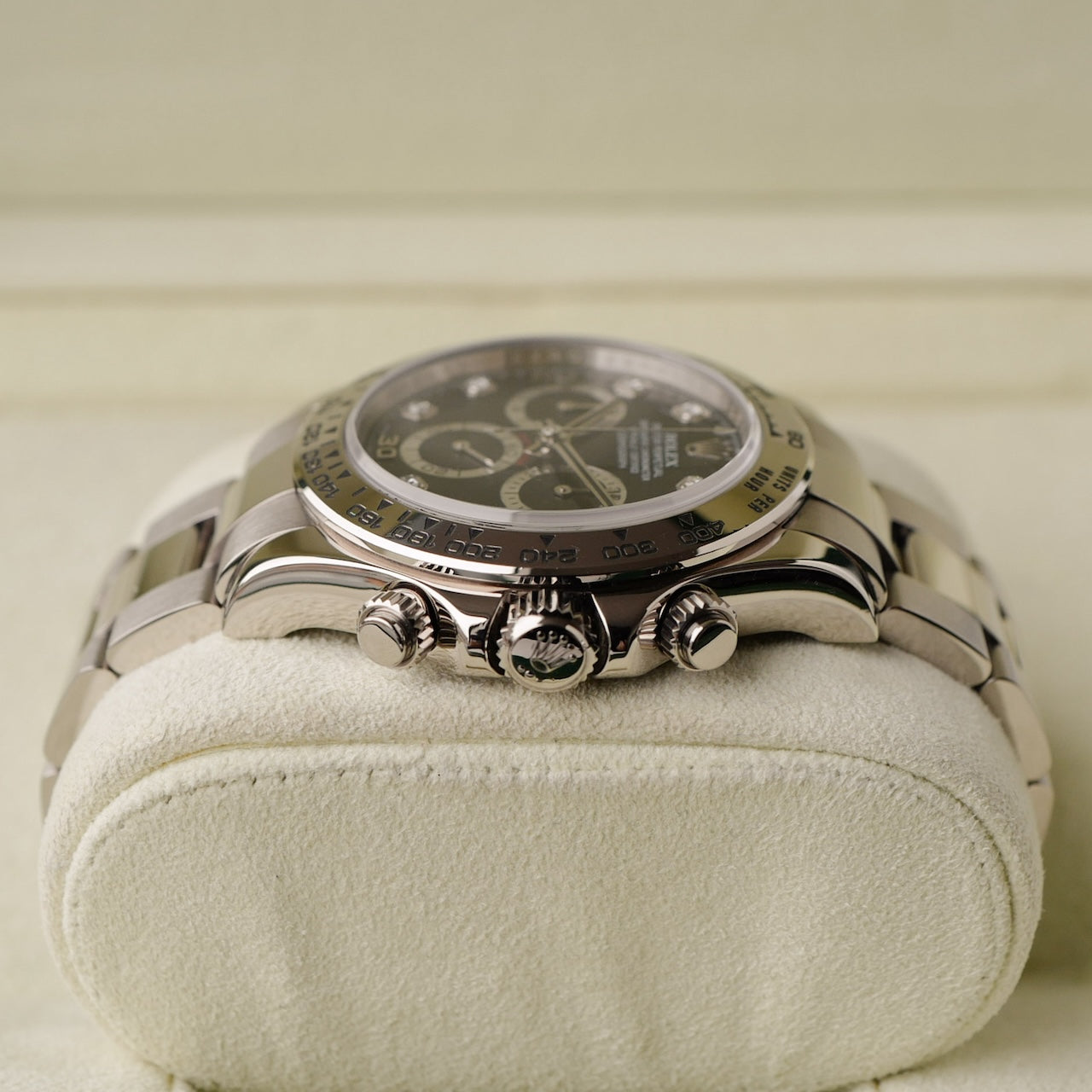 ロレックス/デイトナ116509/8Pダイヤ/18KWG/D番2005年/ROLEX DAYTONA Ref.116509 D 2005y With Paper
