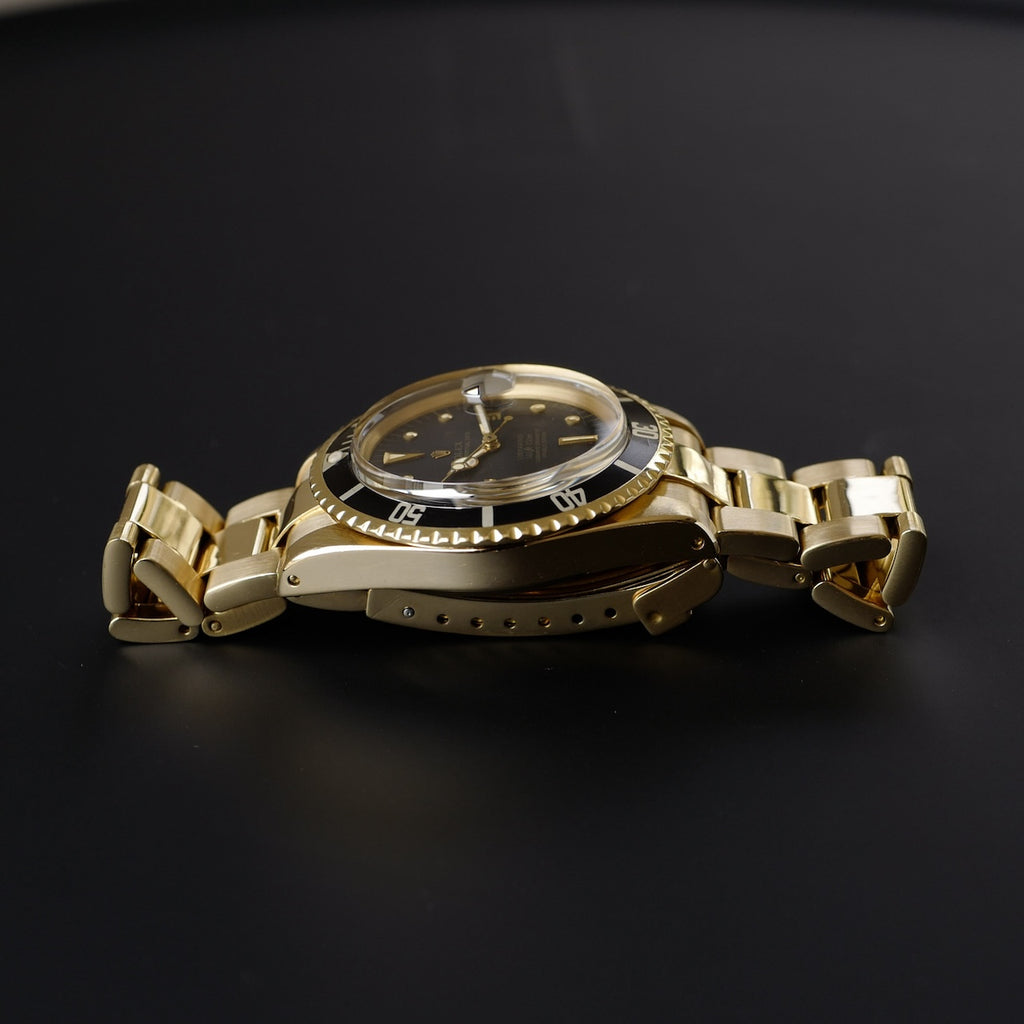 ロレックス/サブマリーナデイト1680/8/黒壺ダイヤル/18KYG/ROLEX SUBMARINER DATE Ref.1680/8 "Black Nipple Dial" 18K YG 1972y