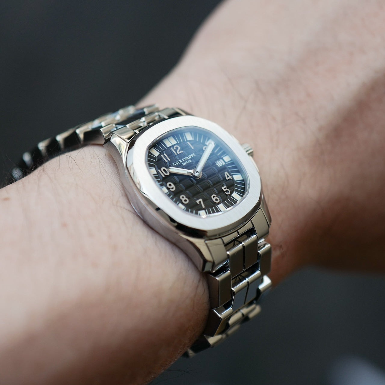 パテックフィリップ/アクアノート4960/1A-001元箱付き/PATEK PHILIPPE  AQUANAUT 4960/1A-001 Black Dial