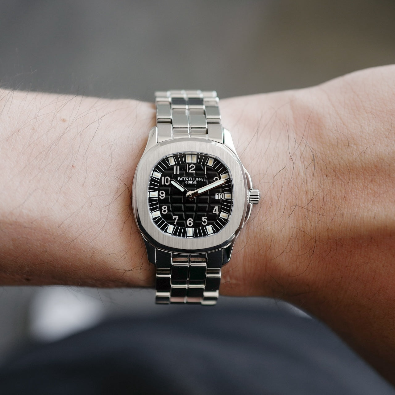 パテックフィリップ/アクアノート4960/1A-001元箱付き/PATEK PHILIPPE  AQUANAUT 4960/1A-001 Black Dial