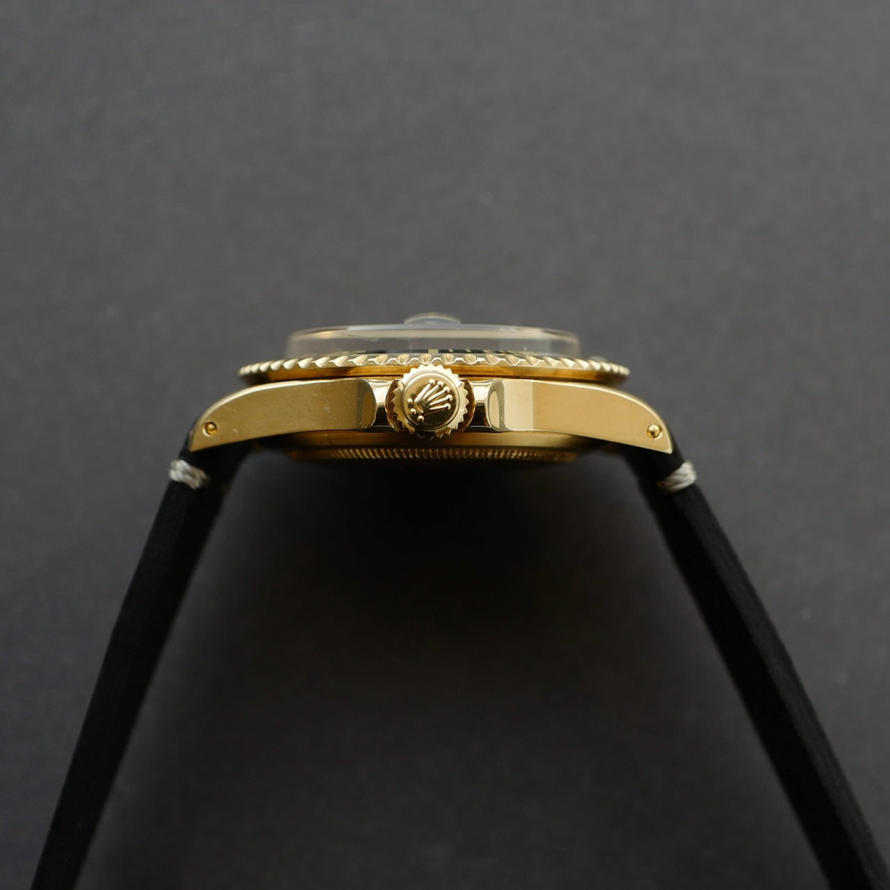 ロレックス/サブマリーナ1680/8/黒壺ダイヤル/ROLEX SUBMARINER DATE Ref.1680/8 "NIPPLE DIAL"18KYG 1976-77y