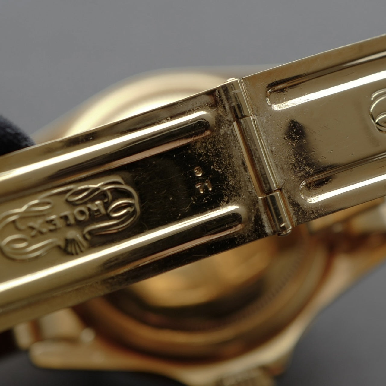 ロレックス/サブマリーナデイト1680/8/トロピカル/フジツボ/ROLEX SUBMARINER DATE 1680/8 18KYG "TROPICAL" Nipple Dial 1970y