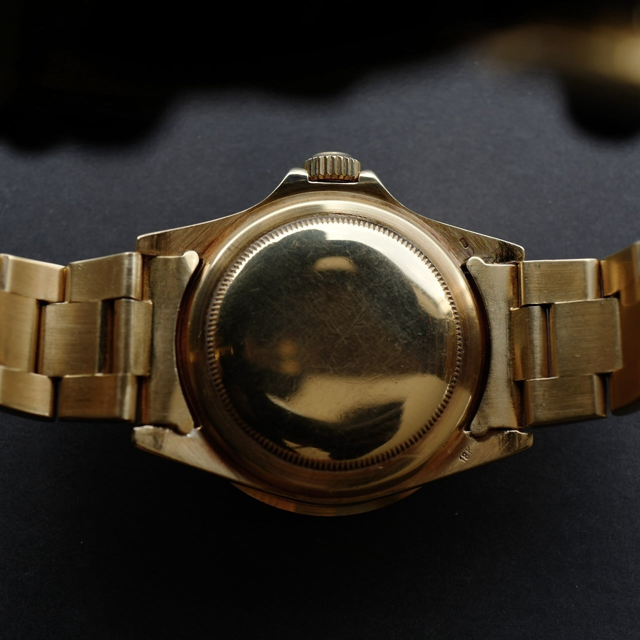 ロレックス/サブマリーナデイト1680/8/トロピカル/フジツボ/ROLEX SUBMARINER DATE 1680/8 18KYG "TROPICAL" Nipple Dial 1970y