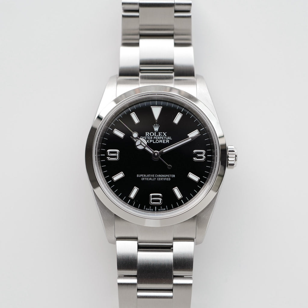 [4]ロレックス/エクスプローラー1/114270/D番/保証書付き/ROLEX EXPLORER 1 Ref.114270 D 2005-06 With Paper