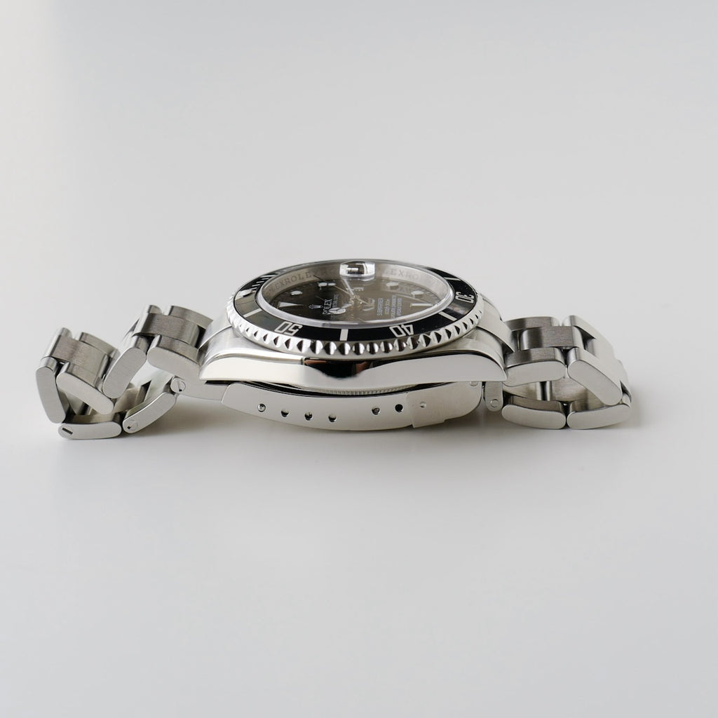 ロレックス/サブマリーナデイト16610最終/M番ルーレット/保証書付き/フルセット/ROLEX SUBMARINER Ref.16610 M 2007-08 Full Set
