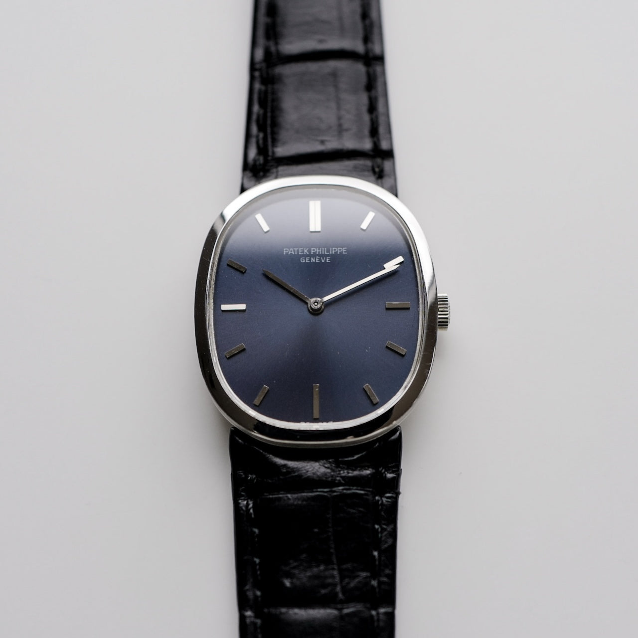 【参考品】パテックフィリップ/ゴールデンエリプス/18Kホワイトゴールド/PATEK PHILIPPE GOLDEN ELLIPSE Ref.3548 "Blue Grey Dial"18K WHITE GOLD
