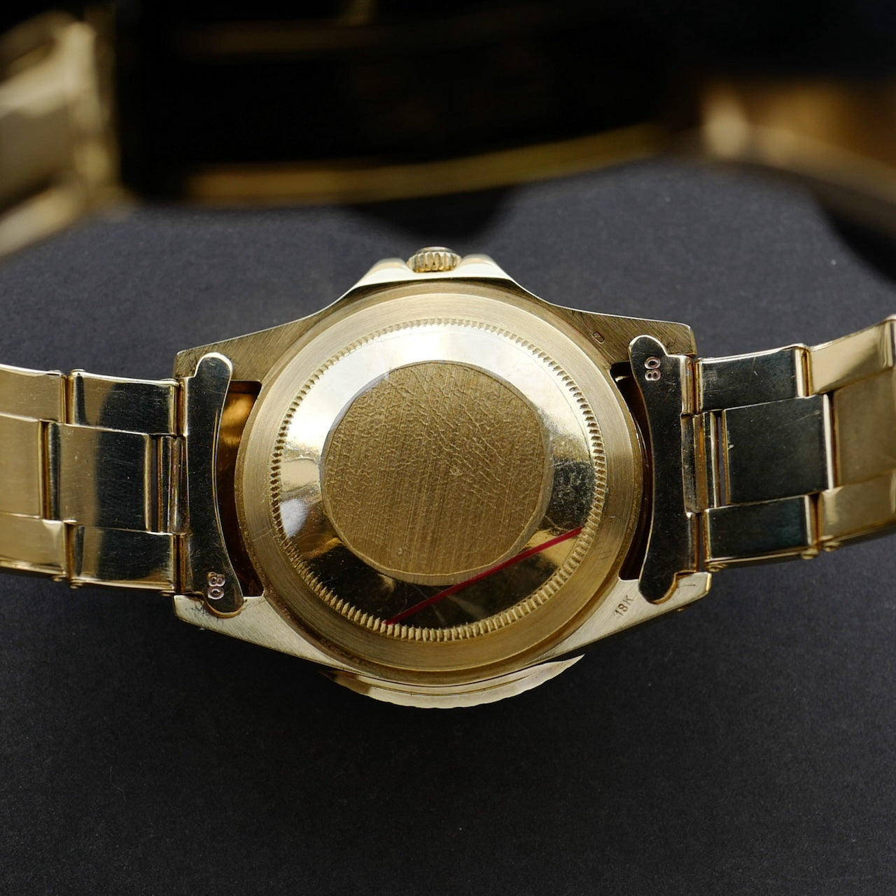 ロレックス/GMTマスター1675/8/茶つぼ/保証書/ROLEX GMT-MASTER Ref.1675/8  "Nipple Dial" 18KYG 1971y