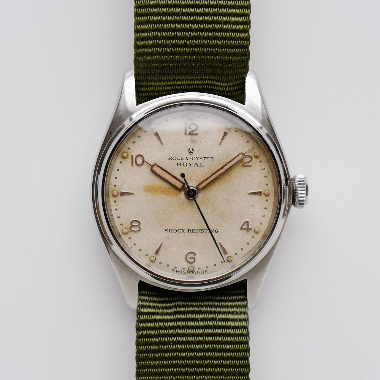 ロレックス/オイスターロイヤル/注射針/ROLEX OYSTER ROYAL Ref.4444 "Syringe Hands"
