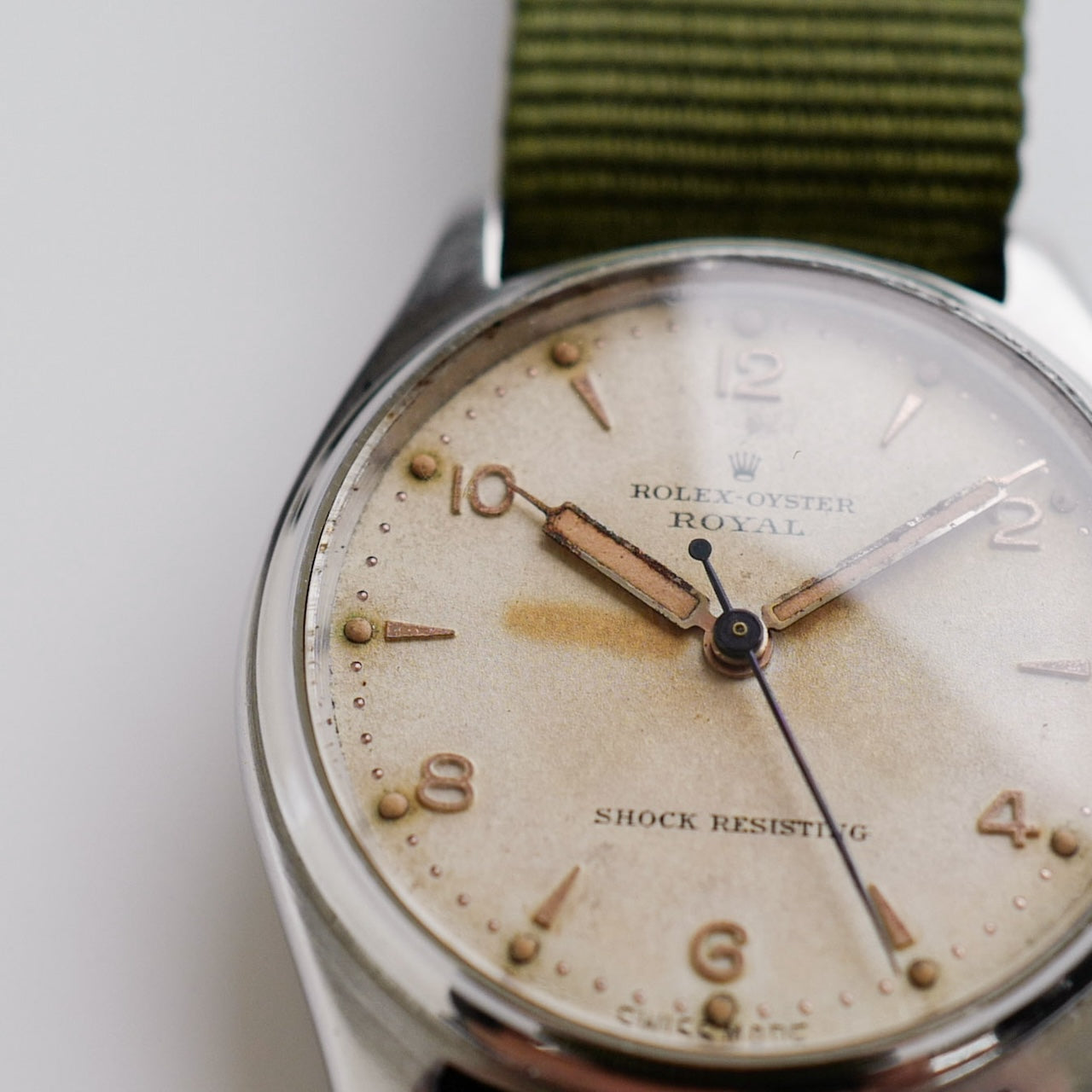 ロレックス/オイスターロイヤル/注射針/ROLEX OYSTER ROYAL Ref.4444 "Syringe Hands"