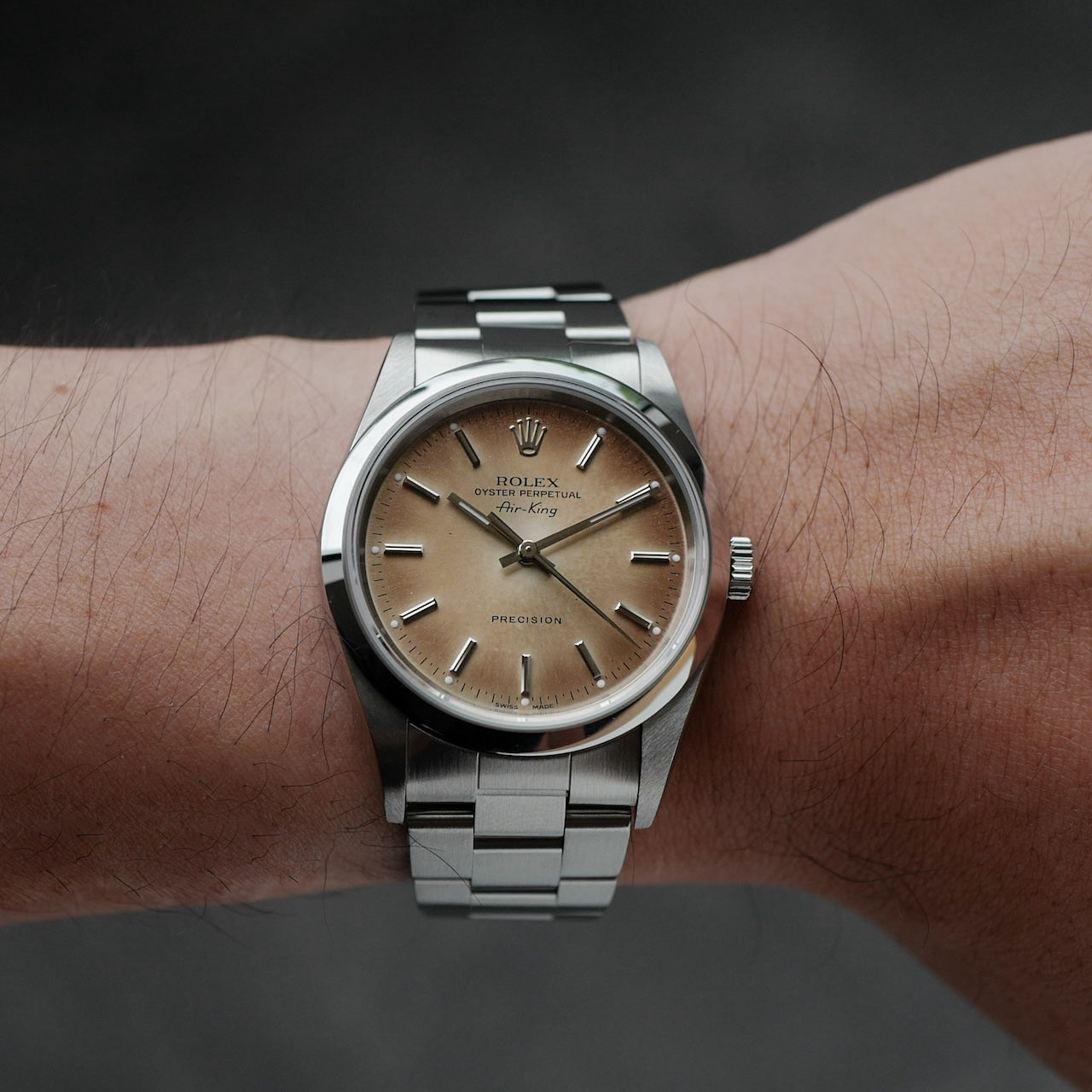 ロレックス/エアキング14000M/トロピカル/ROLEX AIR-KING Ref.14000M "TROPICAL" 2000y